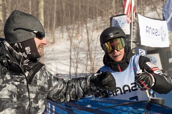 U.S. Ski & Snowboard athletic development coordinator Josh Bullock ’03, ’11 (right) began his career at the U of R and now directs all facets of performance for the U.S. Freestyle Mogul team.
